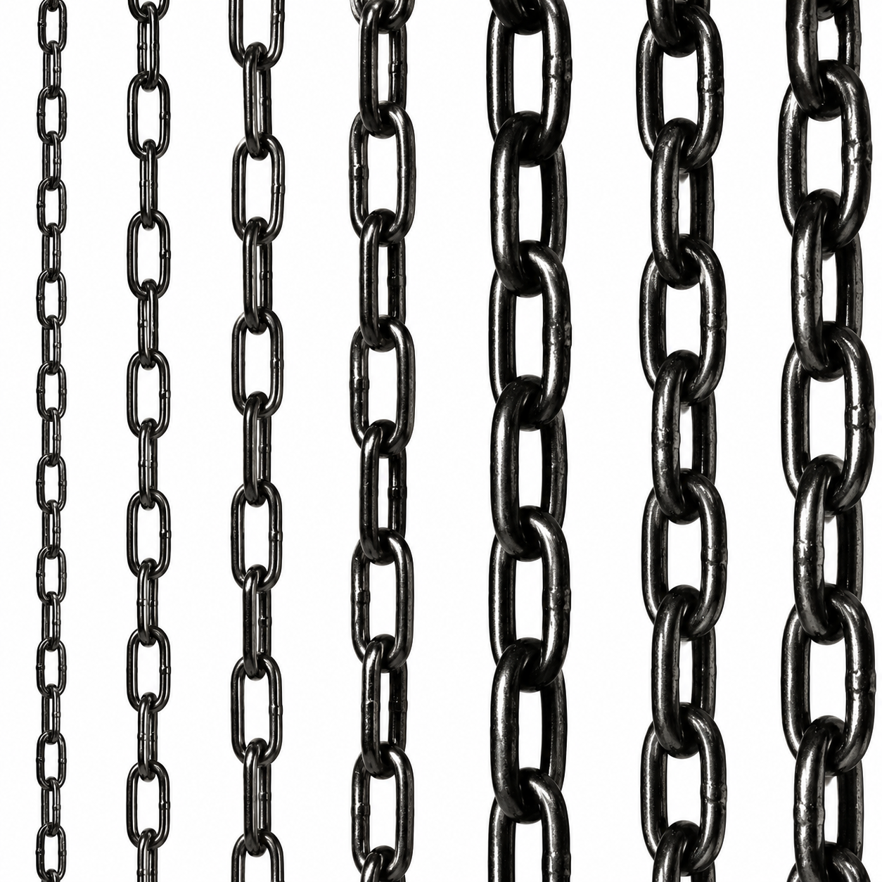 cadenas y ganchos